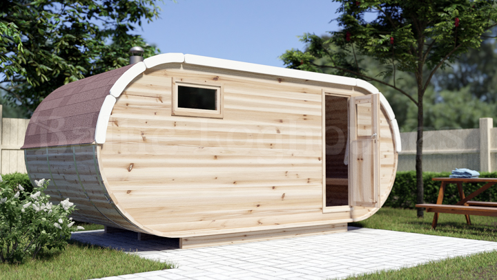 Read more about the article Oval sauna 4,9m x 2,3m