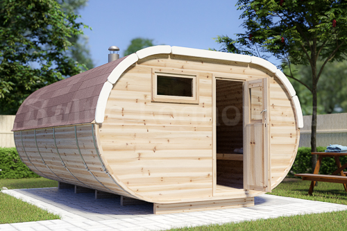 Read more about the article Oval sauna 3,5m x 4,5m