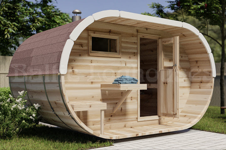 Read more about the article Oval sauna 3,5m x 2,3m