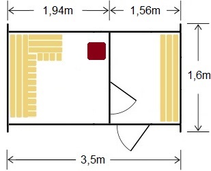 cube 3.5x1.6
